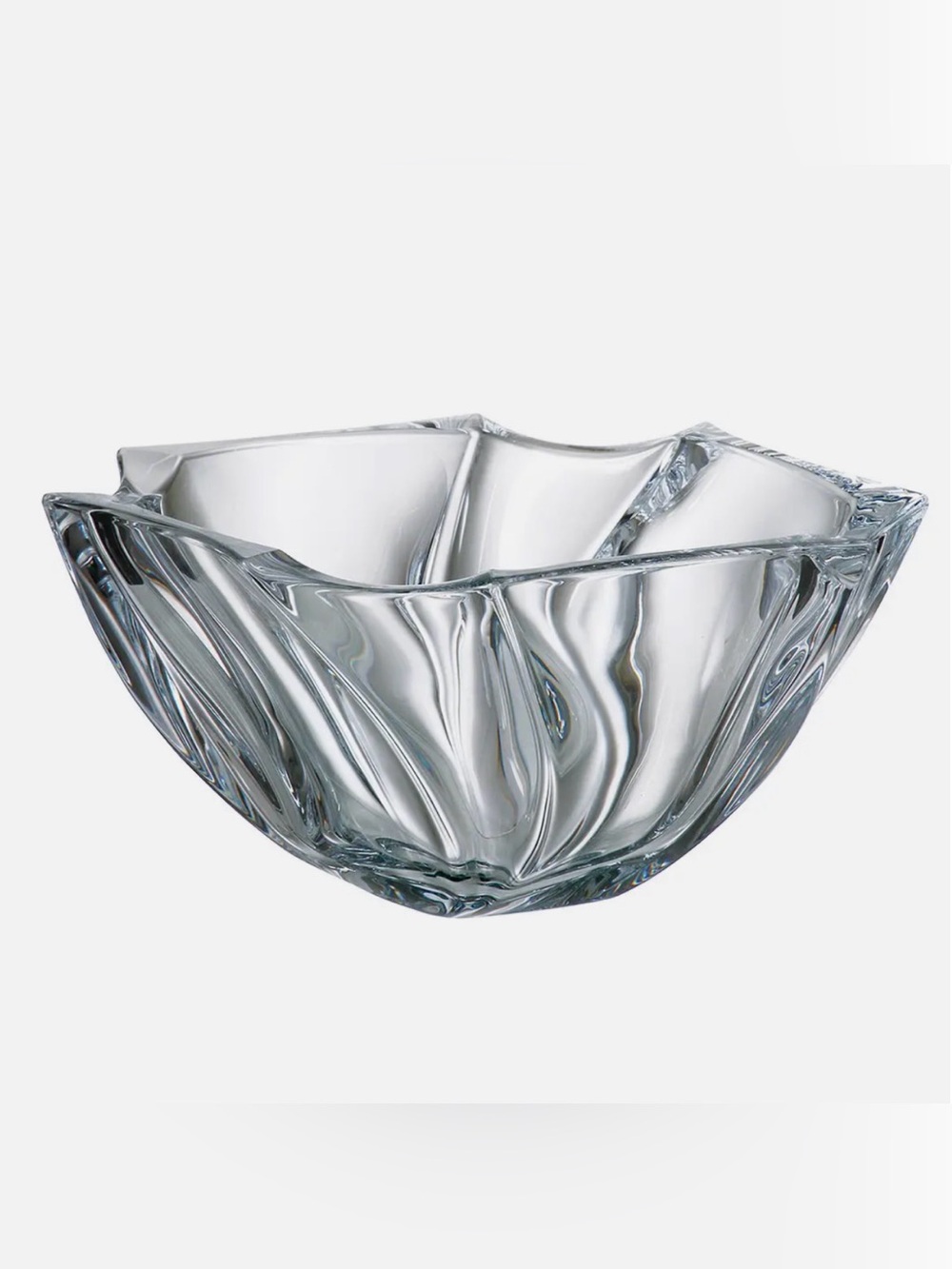 Bohemian Neptune Crystal Bowl 25.5cm, new